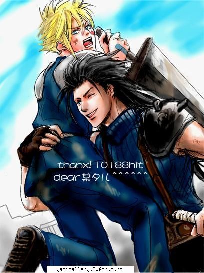 Cloud x Zack - Principe Dionis - Final Fantasy VII